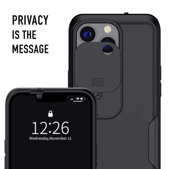 iPhone 13 pro max case with camera covers privacy
